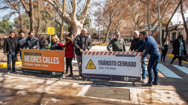 Importante calle de la ciudad quedó habilitada luego de su arreglo
